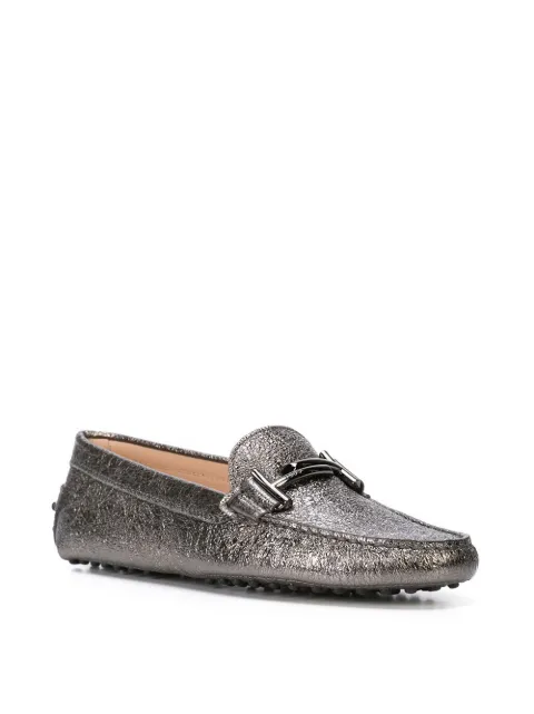 tod's double t quilted loafers
