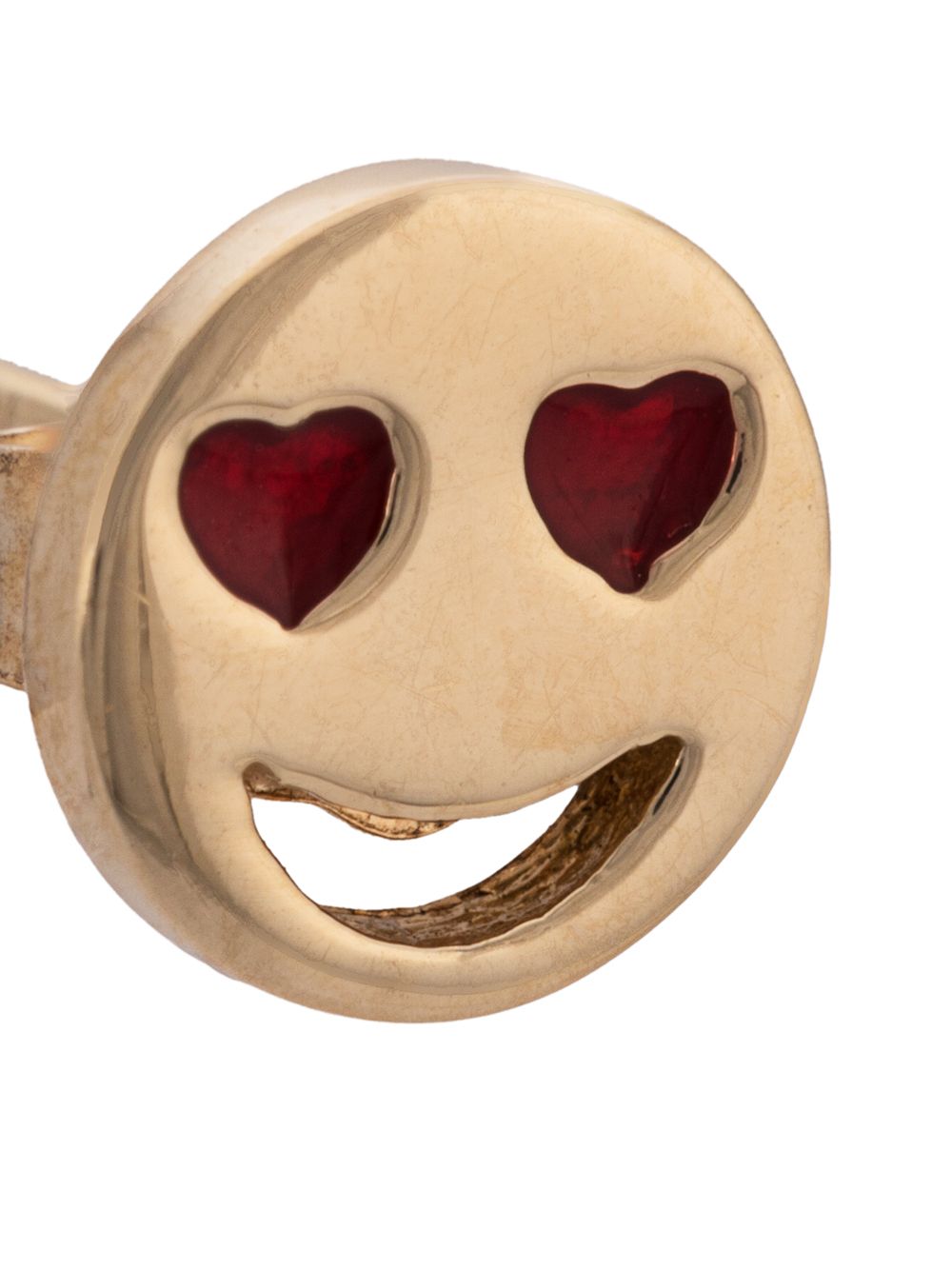 фото Alison lou 14kt yellow gold lovestruck stud