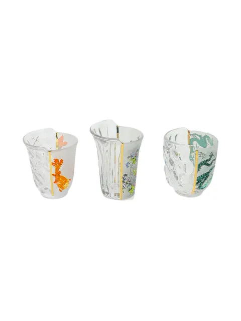 Seletti Hybrid Aglaura drinking glasses
