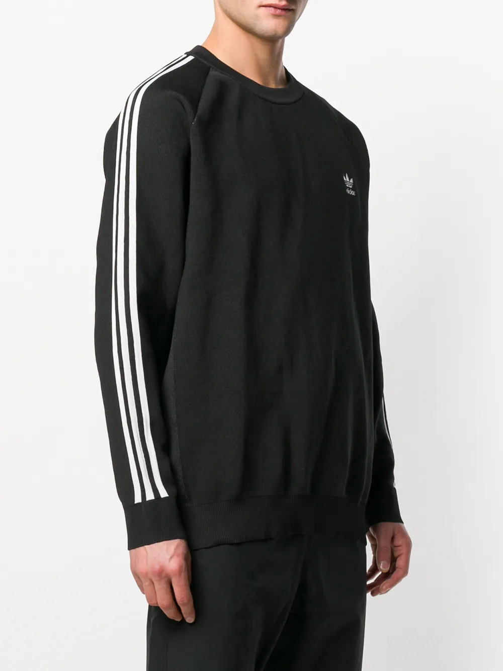 adidas Originals sweater met ronde hals Zwart