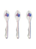 Seletti Hybrid Armilla coffee spoons - White