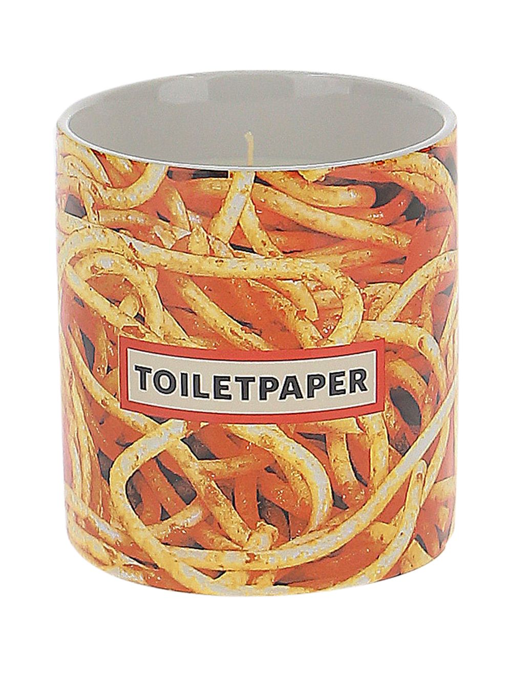 фото Seletti свеча toiletpaper spaghetti