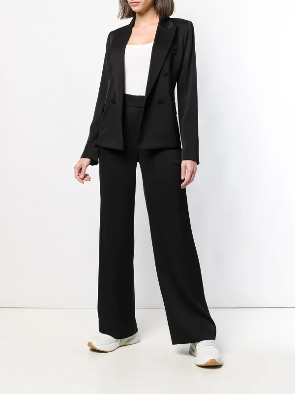 Vince white ribbed knit vest for women 
