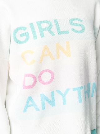 Girls can do anything毛衣展示图