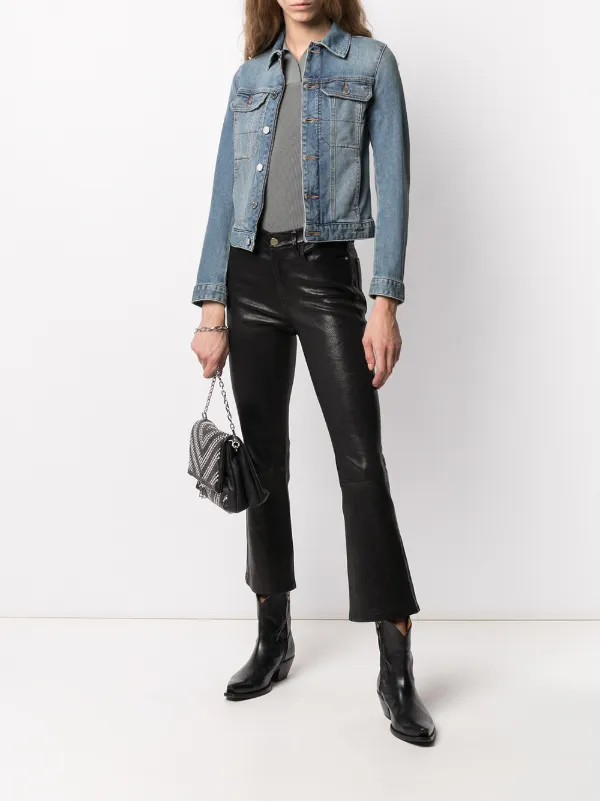 【ほぼ新品】ZADIG&VOLTAIRE デニムジャケット　インディゴ　XS ほぼ新品】ZADIG&VOLTAIRE デニムジャケット インディゴ XS