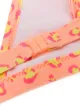 Sunuva heart print ruffle bikini