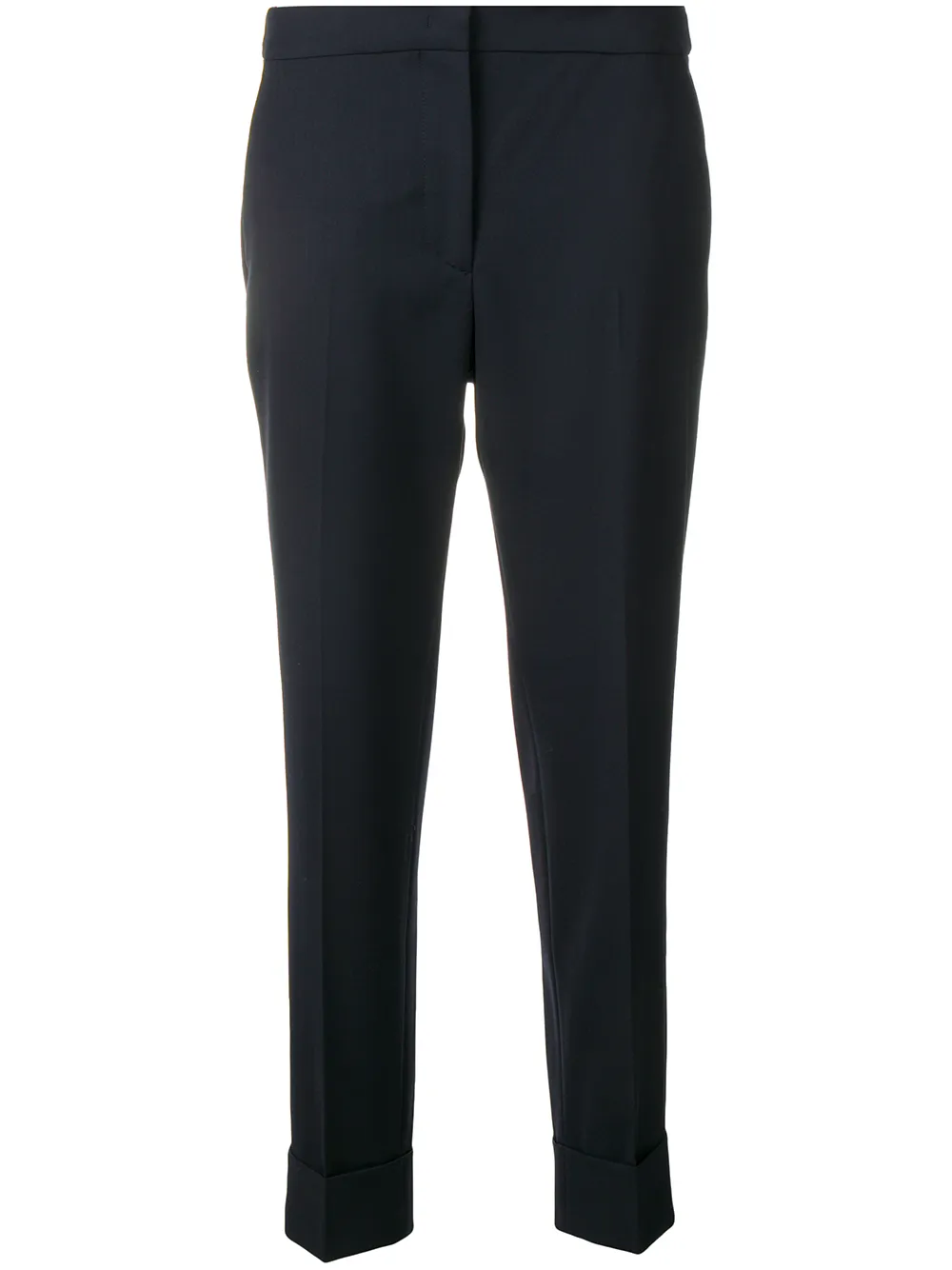 PT Torino cropped tailored trousers | Blue | Image 1