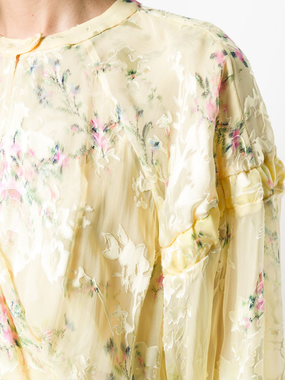фото Preen by thornton bregazzi платье с цветочным принтом