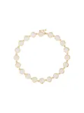 Irene Neuwirth 18kt yellow gold rainbow moonstone bracelet