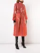 Marine Serre hooded PVC raincoat