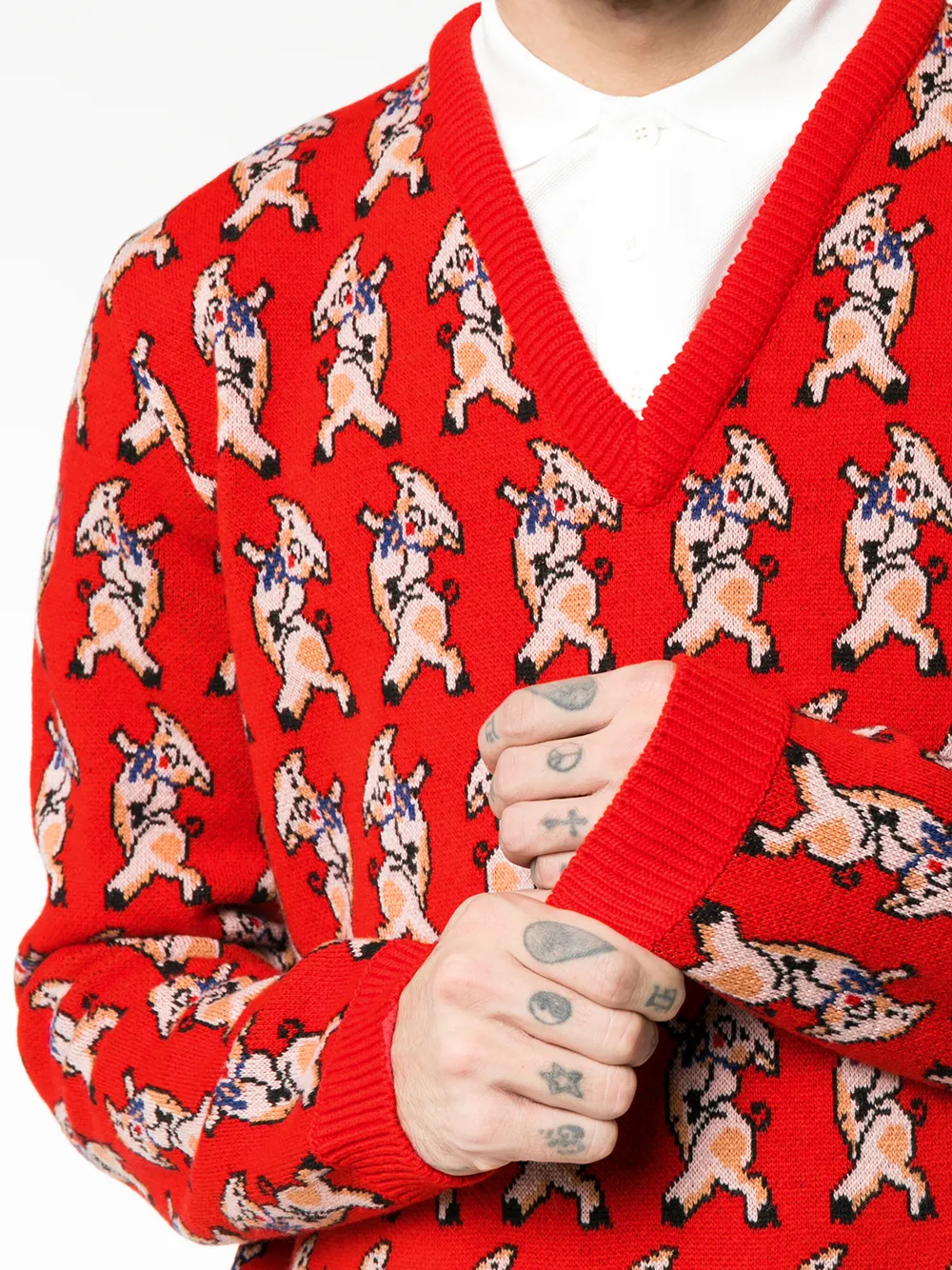 gucci piglet sweater