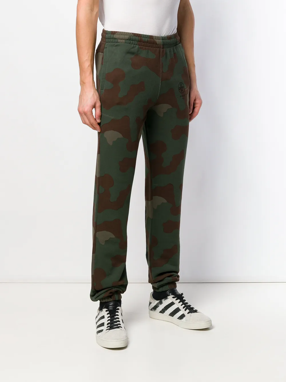 OffWhite Camouflage Print Track Pants Farfetch
