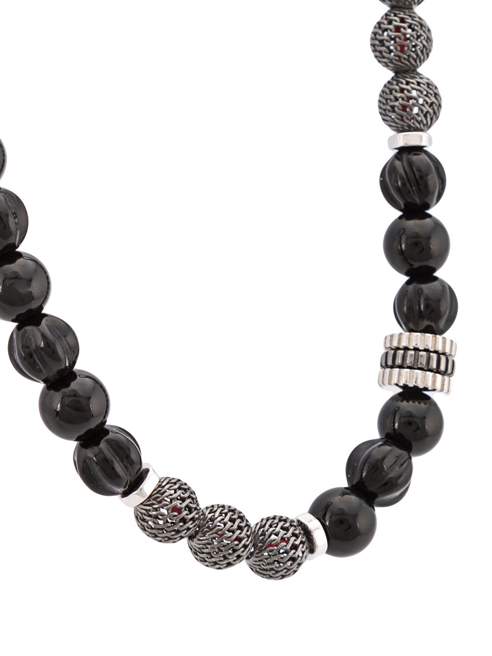 фото Tateossian mesh bead necklace