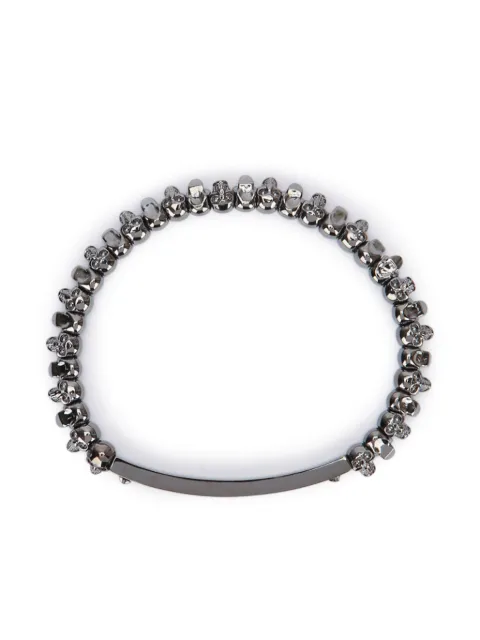 Alexander McQueen skull charm bracelet