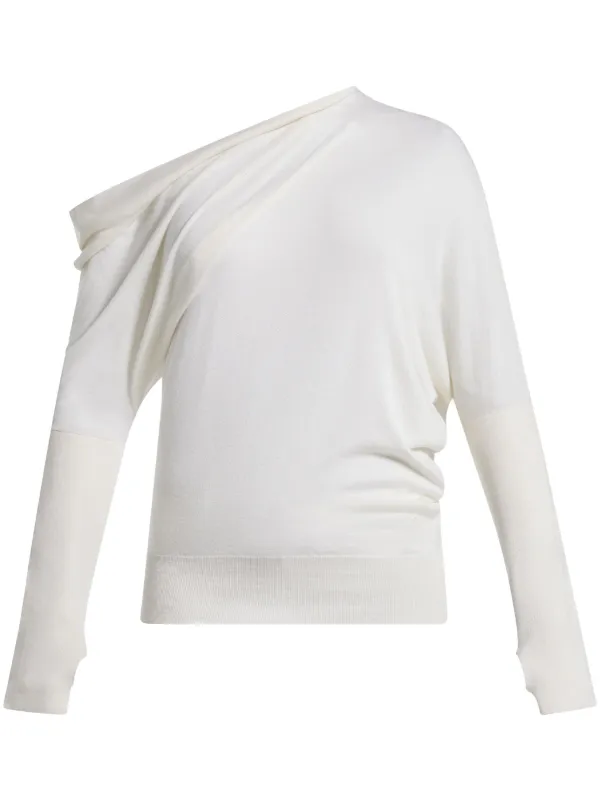TOM FORD off-the-shoulder Sweater White FARFETCH