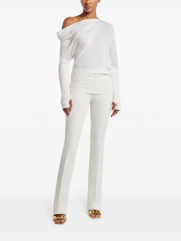 TOM FORD off-the-shoulder Sweater | White | FARFETCH