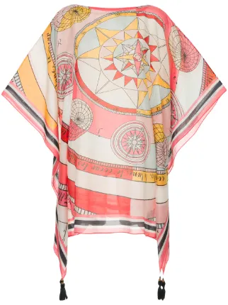 tory burch constellation beach caftan