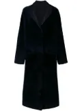 Liska reversible long coat - Blue