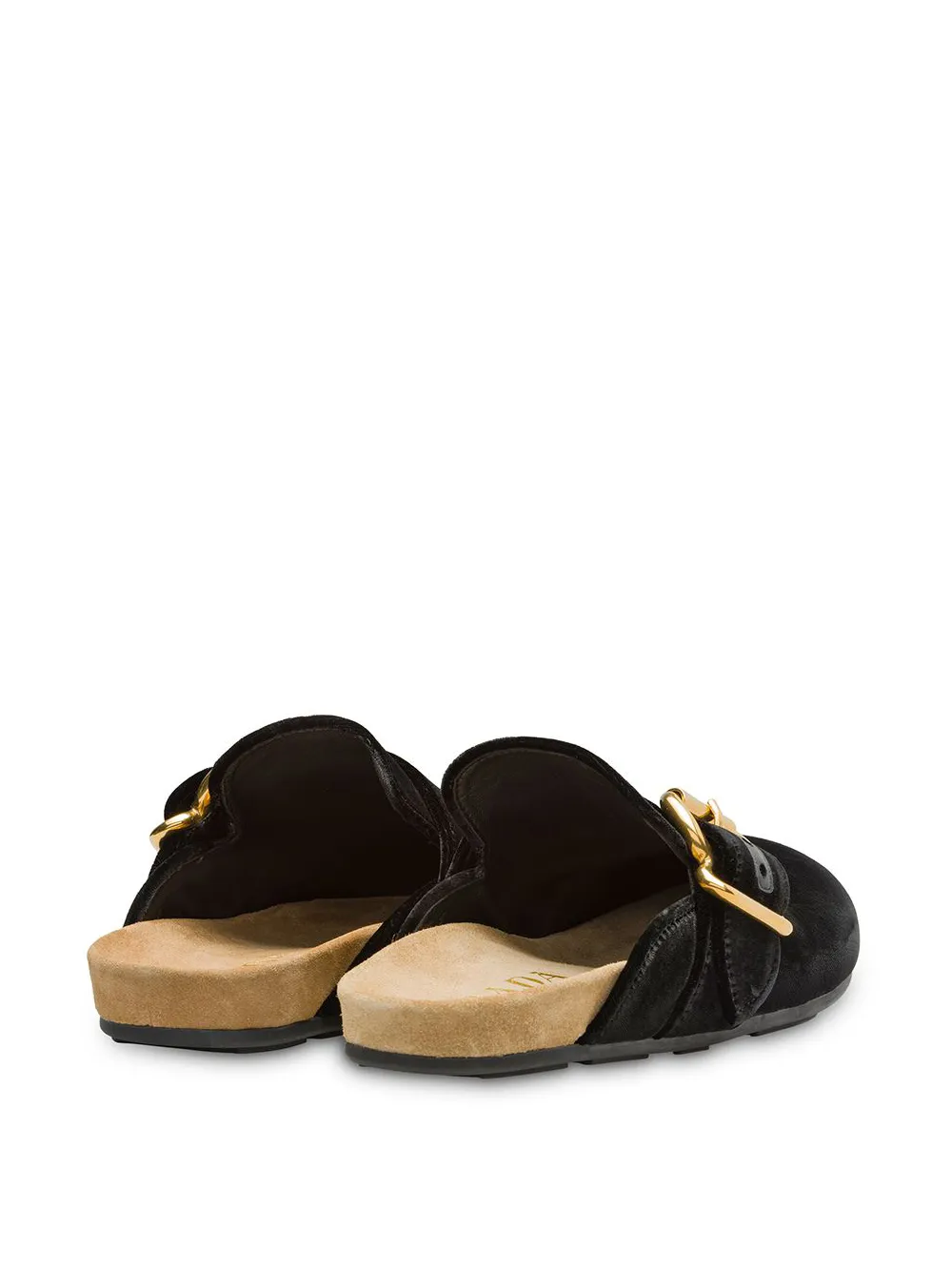 prada velvet mules