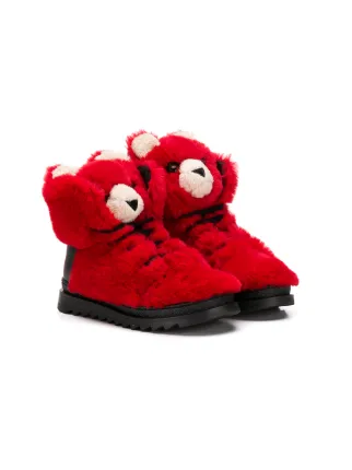 teddy sneaker boot