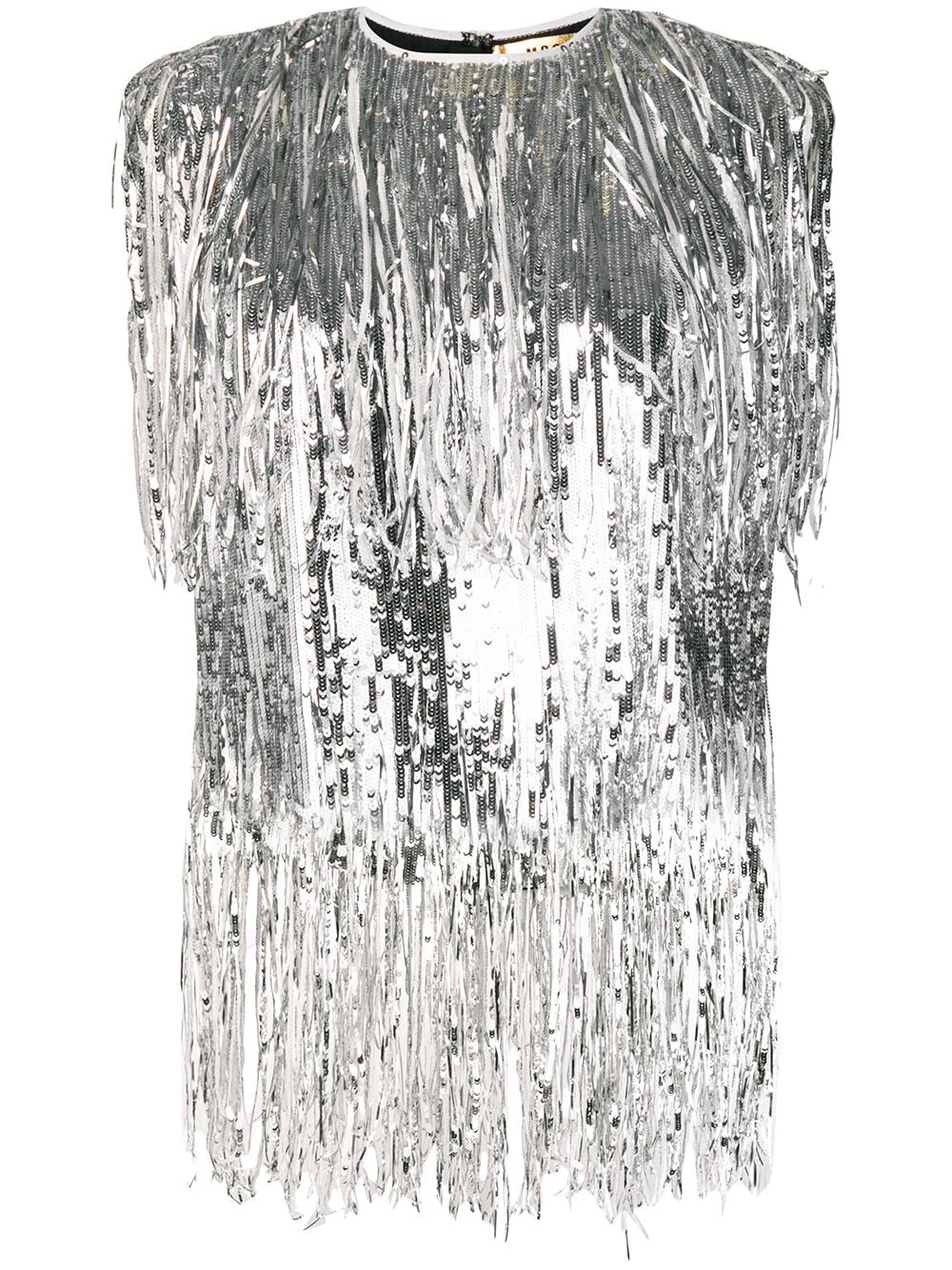 DES PHEMMES crystal-embellished Fringed Bralette Top - Farfetch