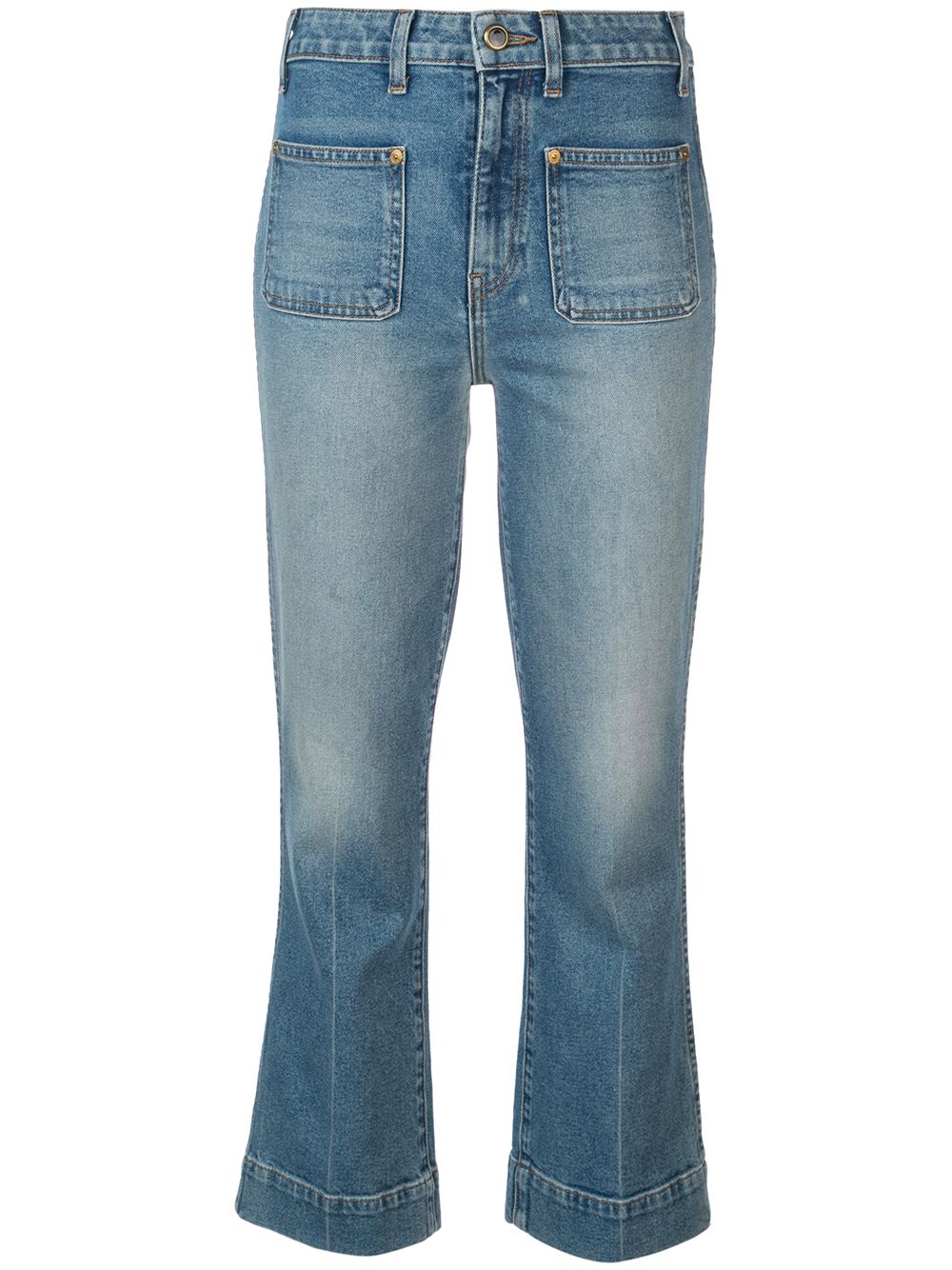 фото Khaite джинсы с накладными карманами