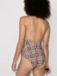 Burberry vintage check swimsuit