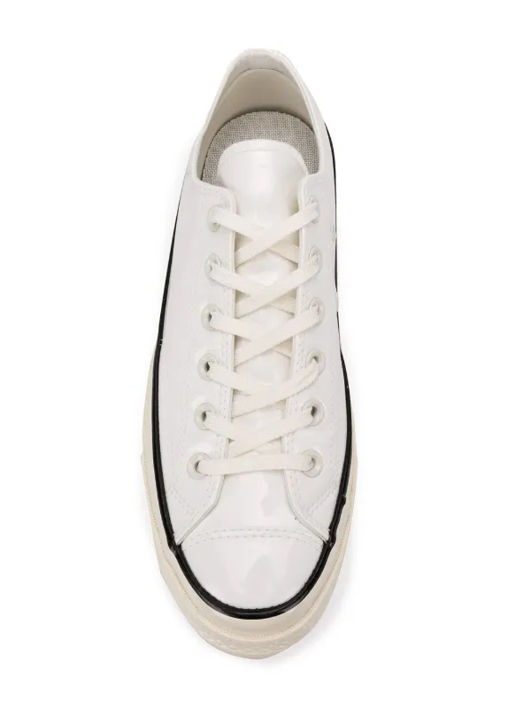 chuck 70 patent leather low top