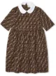 الصورة 1 من Fendi Kids FF logo motif dress