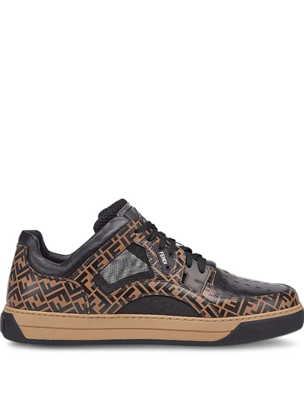 fendi lace up sneakers