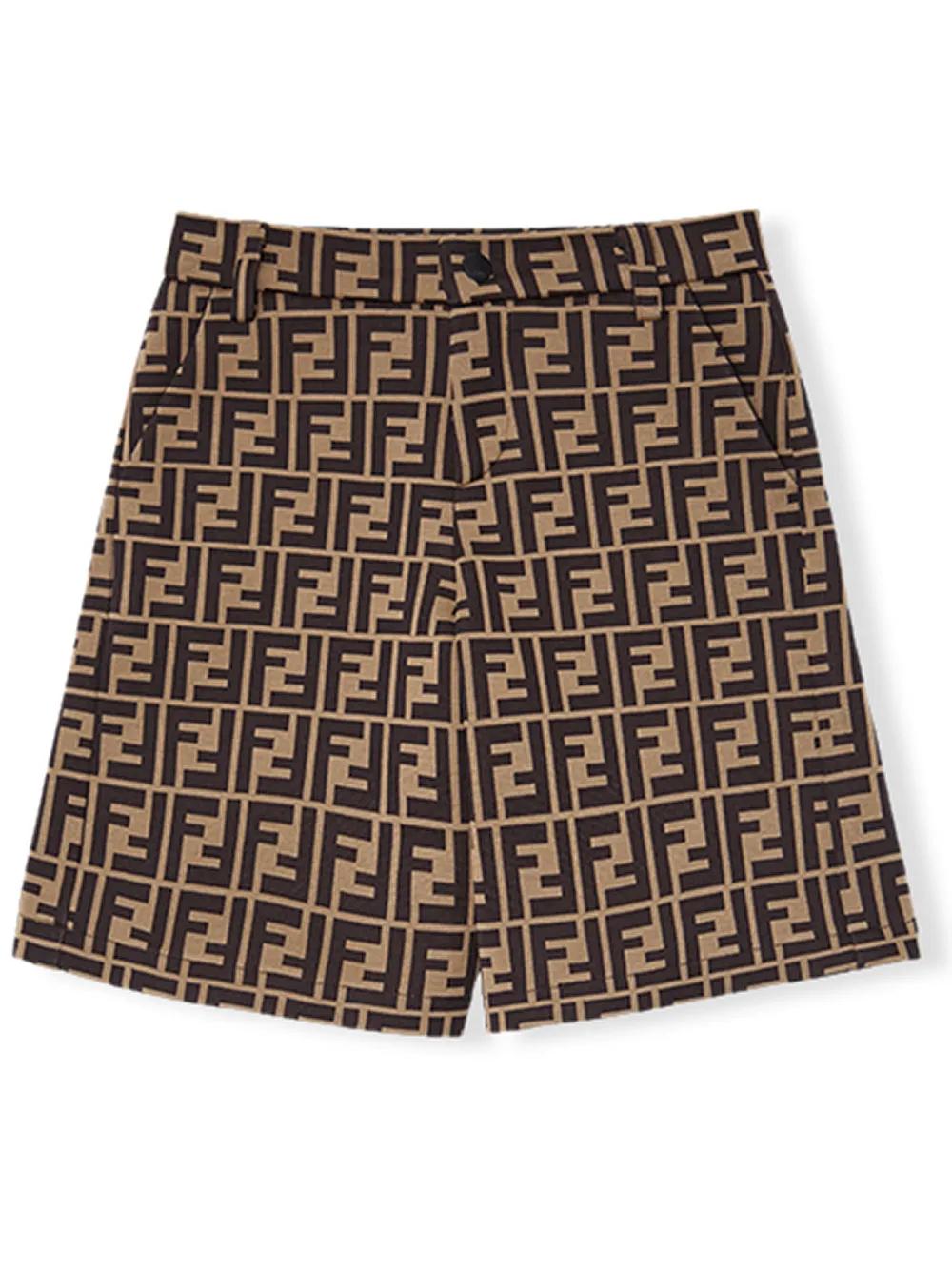 Fendi Kids шорты с логотипом 'FF' Fendi Kids шорты с логотипом 'FF'