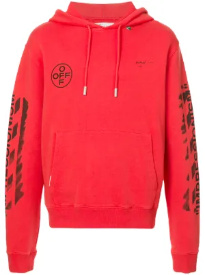 men's off-white hoodies - farfetch