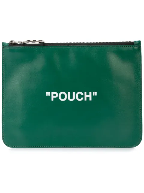Off-White logo pouch