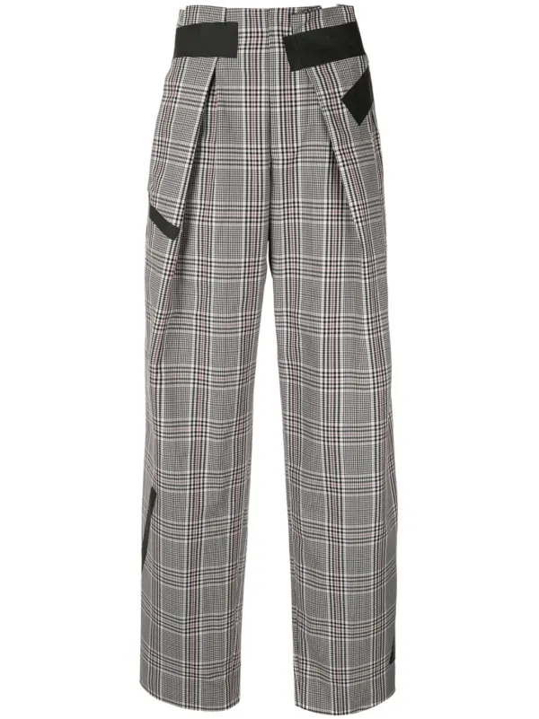 plaid trousers