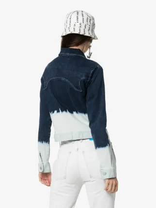 Lex dip-dye denim jacket展示图