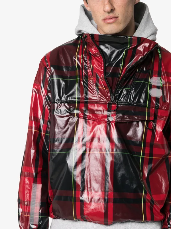 off white red windbreaker