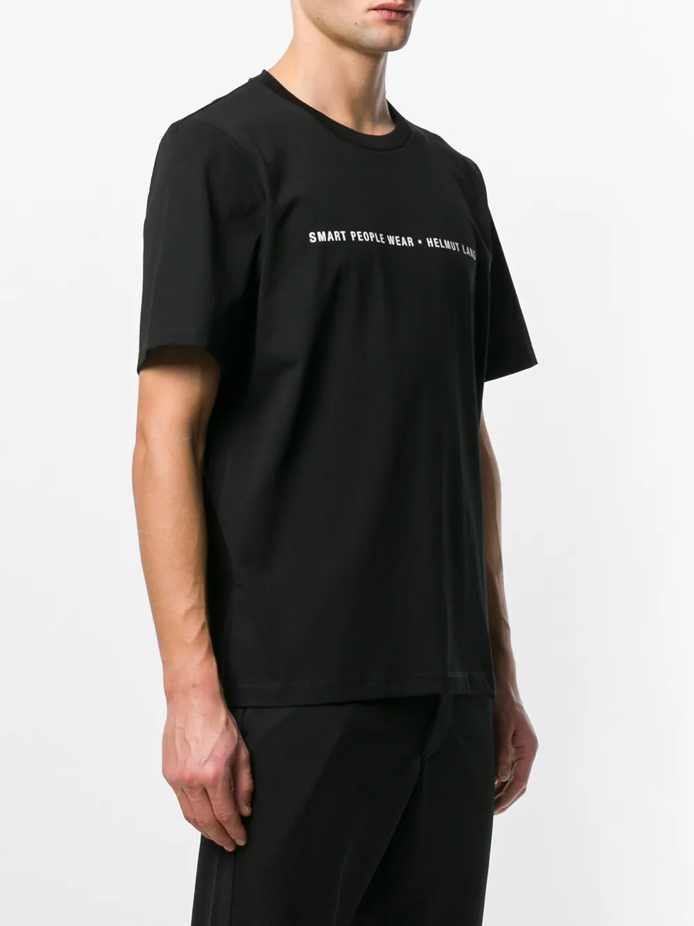 smart people wear helmut lang hoodie