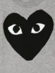 Comme Des Garçons Play Kids تيشيرت بطبعة قلب وشعار