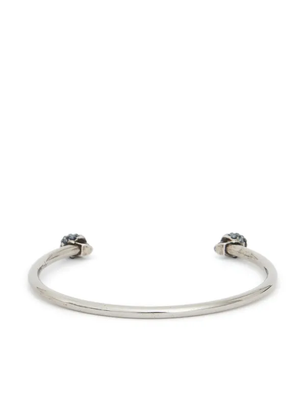 Twin on sale skull bracelet