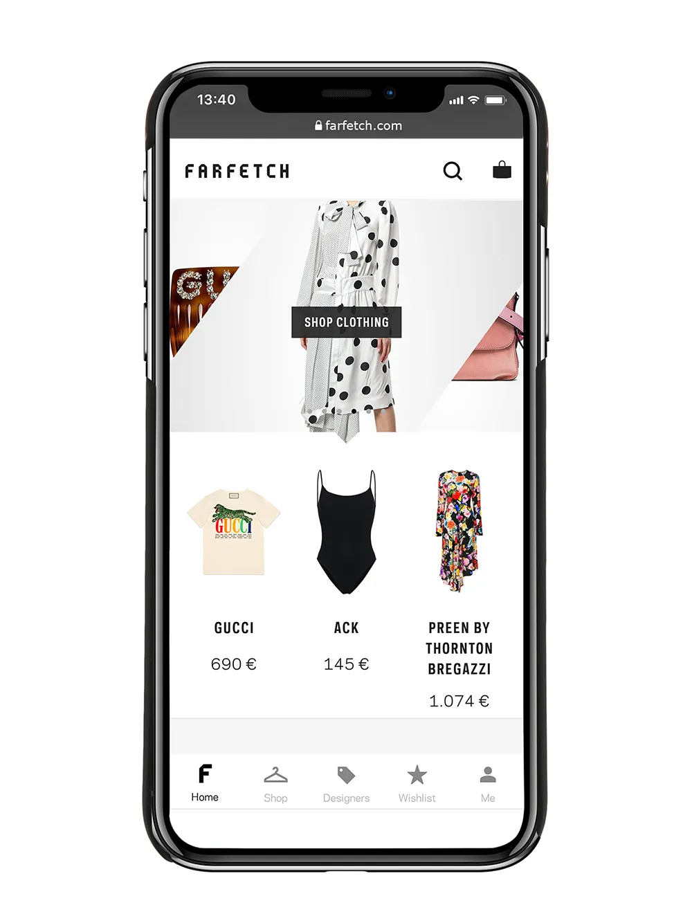 Marcelo Burlon County of Milan Wings iPhone X case - Zwart