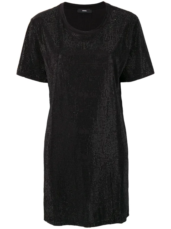 embellished t shirt dress