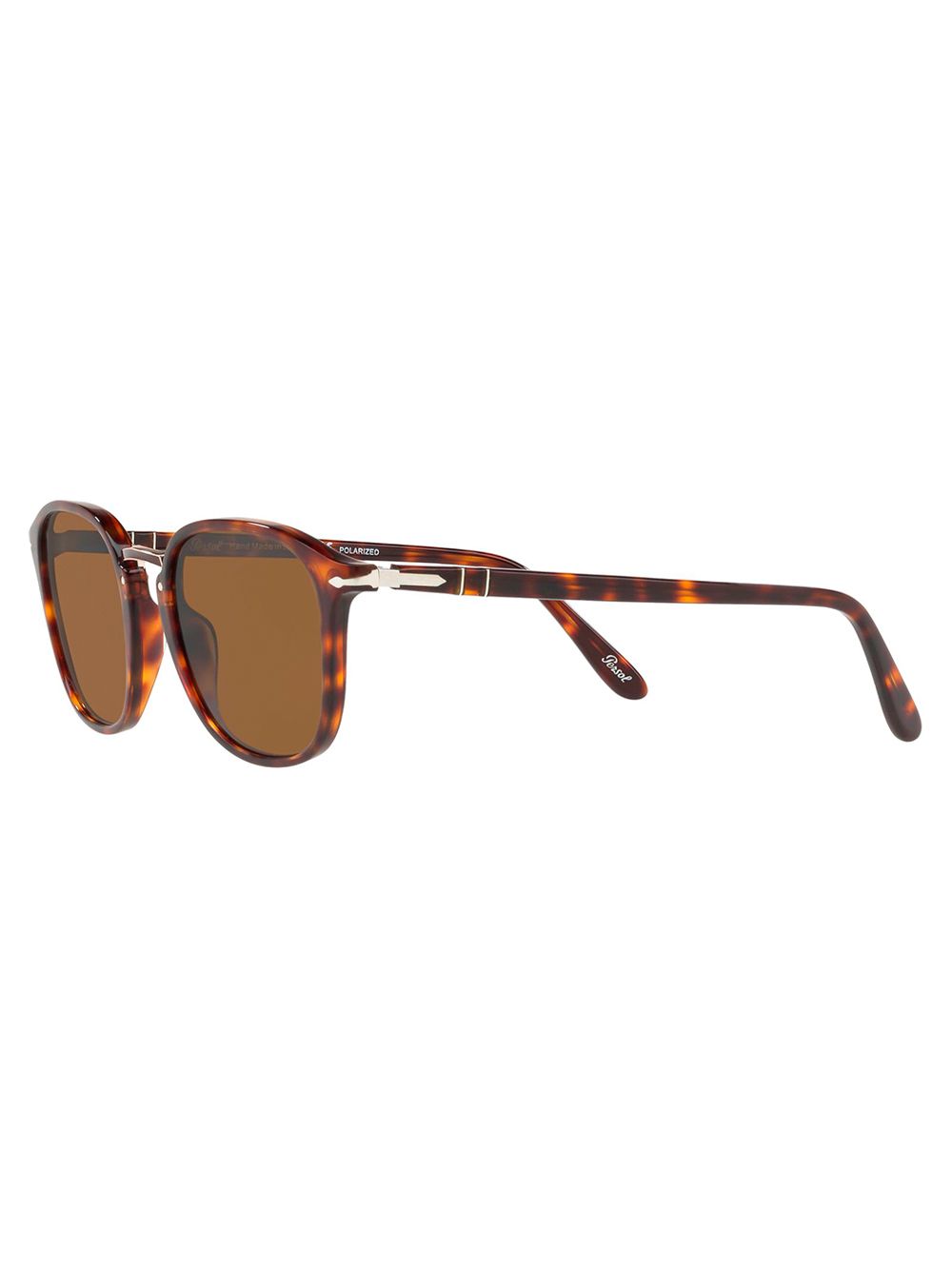 Persol PO3186S zonnebril met rond montuur - Bruin