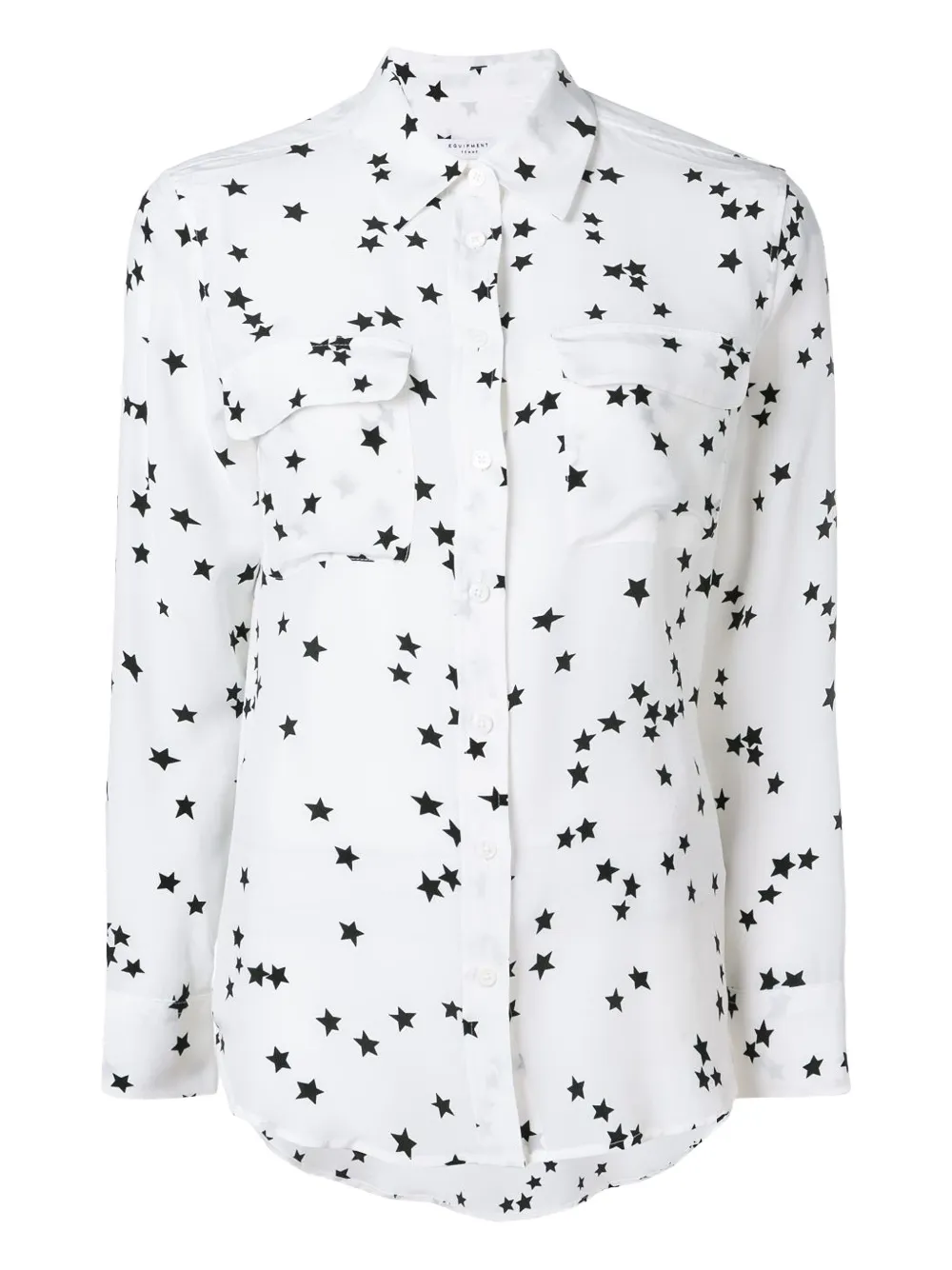 Signature slim-fit silk shirt