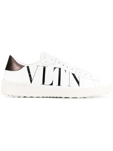 Click to view more detailed imagery on our partner's website Valentino White Cotton Espadrillas With Tiger In A01 White Black
