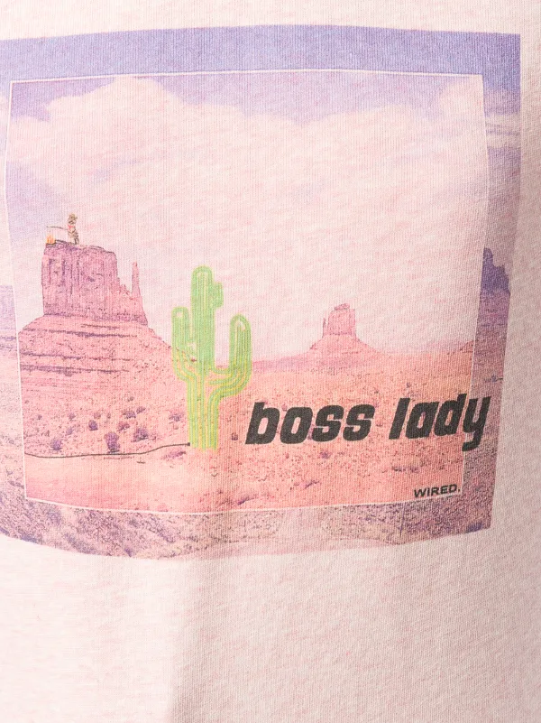 ganni boss lady shirt