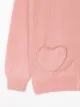 Cashmirino Cashmere heart motif cardigan