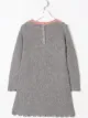 الصورة 2 من Cashmirino Cashmere scalloped trim dress