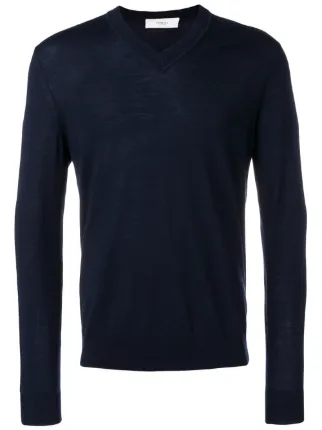 Scotland v-neck merino wool jumper 