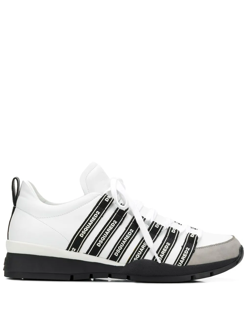 Shop Dsquared2 Billy Sneakers In White