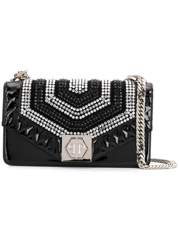 Philipp Plein Axelväska Med Logotyp Farfetch Philipp Plein Axelväska Med Logotyp Farfetch